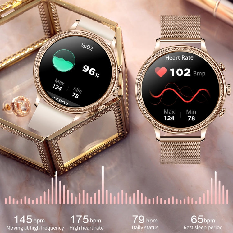 V60 1.39 Inch Health Monitoring Multifunctional Waterproof Bluetooth Call Smart Watch, Color: Rose Red - Smart Watches by PMC Jewellery | Online Shopping South Africa | PMC Jewellery | Buy Now Pay Later Mobicred