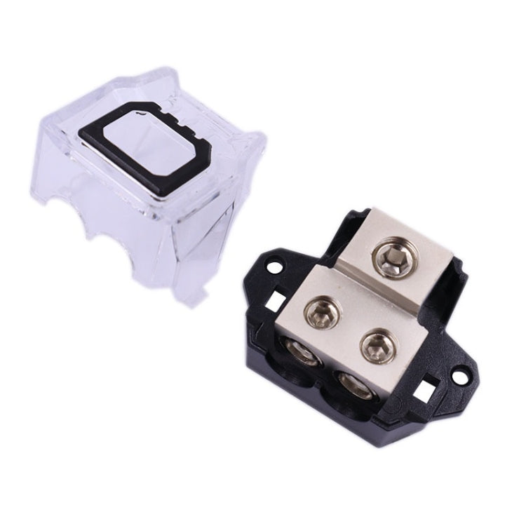 1 To 4 Car Audio Amplifier Modification Fuse Ground Box Hub - Fuse by PMC Jewellery | Online Shopping South Africa | PMC Jewellery | Buy Now Pay Later Mobicred