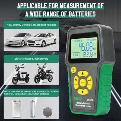 DUOYI DY223 Electrical Vehicle Voltage Testing And Fault Diagnostic Instrument(Test Clip+Guage Pen+Clip Base) - Electronic Test by DUOYI | Online Shopping South Africa | PMC Jewellery | Buy Now Pay Later Mobicred