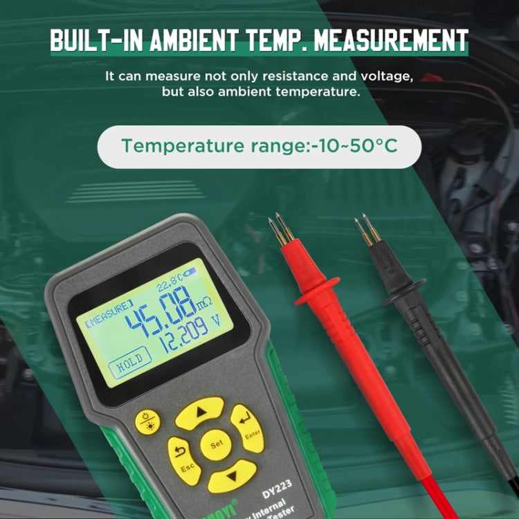 DUOYI DY223 Electrical Vehicle Voltage Testing And Fault Diagnostic Instrument(Test Clip+Guage Pen+Clip Base) - Electronic Test by DUOYI | Online Shopping South Africa | PMC Jewellery | Buy Now Pay Later Mobicred