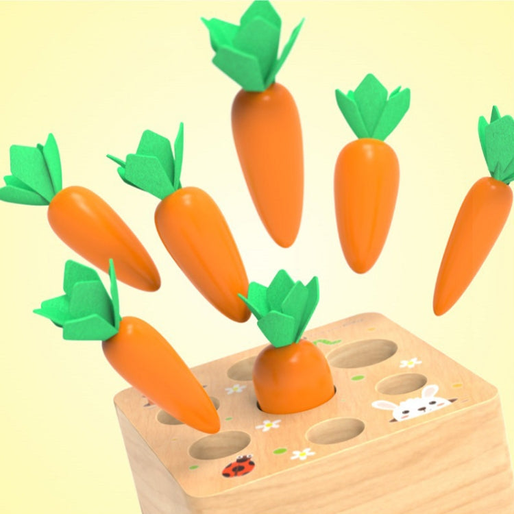 Goryeobaby Children Simulation Pulling Carrot Toy Kindergarten Sensory Educational Toy(Radish Color) - Early Education Toys by Goryeobaby | Online Shopping South Africa | PMC Jewellery | Buy Now Pay Later Mobicred