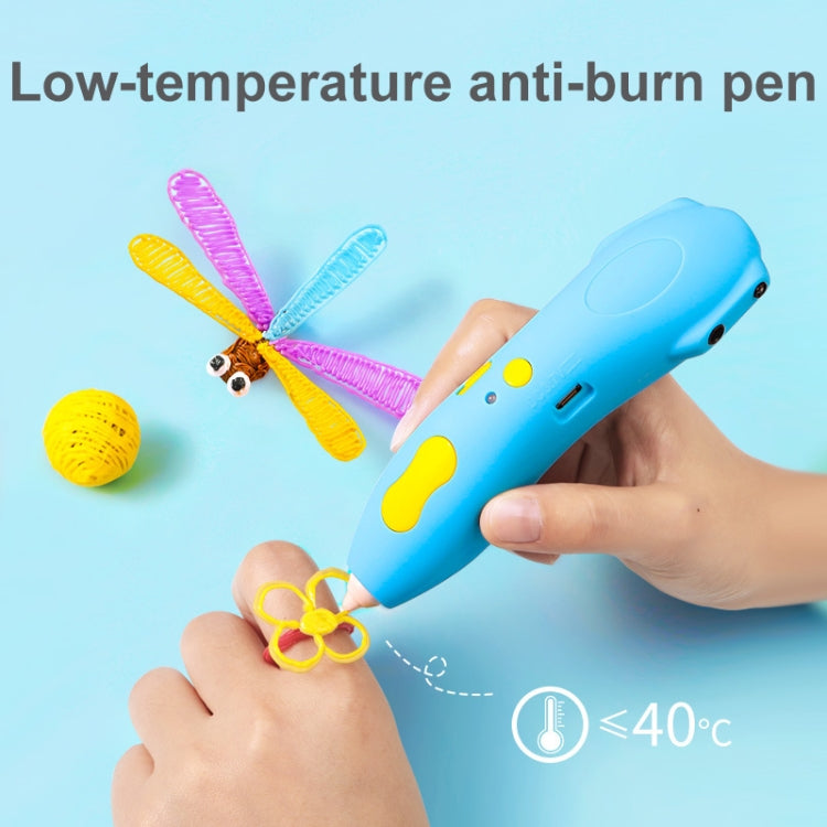 Infrared Sensing Low-temperature 3D Printing Pen Children DIY Graffiti Painting Pen(1000 mAh-Blue) - 3D Printer by PMC Jewellery | Online Shopping South Africa | PMC Jewellery | Buy Now Pay Later Mobicred