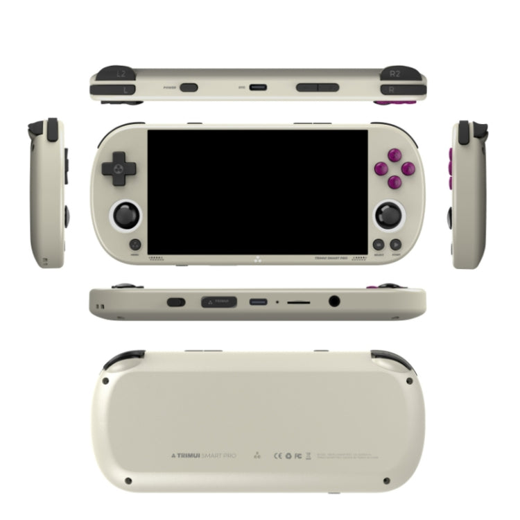 Trimui Smart Pro 4.96 Inch IPS Screen Handheld Game Console Open Source Linux System 256G(Grey) - free shipping - PMC Jewellery - Order now!