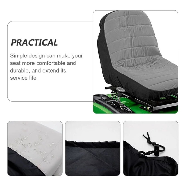 15 Inch Heavy-Duty Agricultural Vehicle Lawn Mower Seat Dust Cover - Seat Accessories by PMC Jewellery | Online Shopping South Africa | PMC Jewellery | Buy Now Pay Later Mobicred