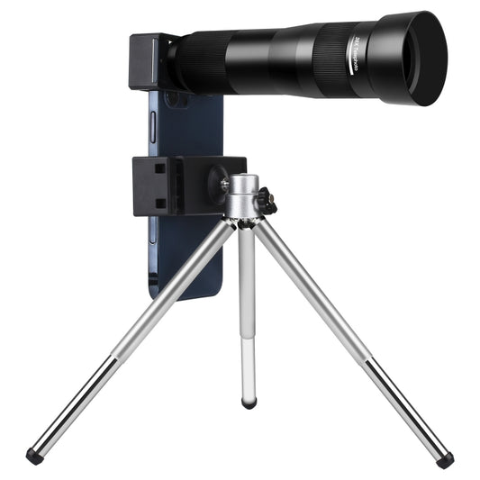 38X Mobile Phone Telephoto Lens Set Monocular Telescope With Tripod - Telescope & Microscope by PMC Jewellery | Online Shopping South Africa | PMC Jewellery | Buy Now Pay Later Mobicred