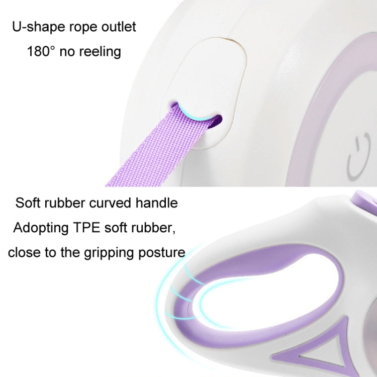 LED Light Luminous Pet Dog Leash Automatic Retractable Dog Walking Leash, Color: 5m Green - free shipping - PMC TechLife - Order now!