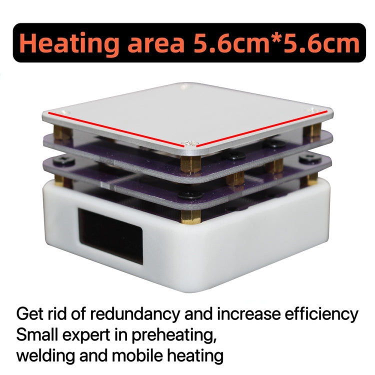 65W Welding Mini Constant Temperature Table LED Light Display, Model: With Clean Sponge - Electric Soldering Iron by PMC TechLife | Online Shopping South Africa | PMC TechLife | Buy Now Pay Later Mobicred