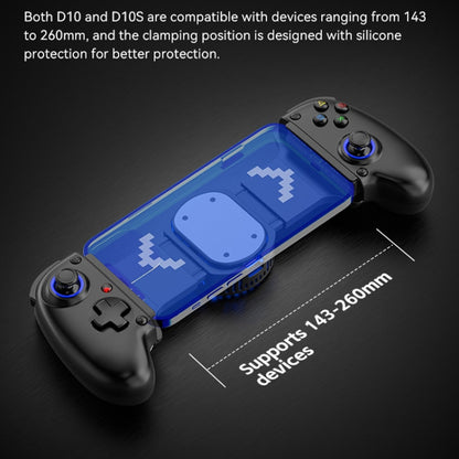 BSP-D10S Wireless Stretch Game Controller With Heat Dissipation Fan for Switch / Android / IOS / PC / PS3 / PS4(Black) - Controller Gamepad by PMC Jewellery | Online Shopping South Africa | PMC Jewellery | Buy Now Pay Later Mobicred