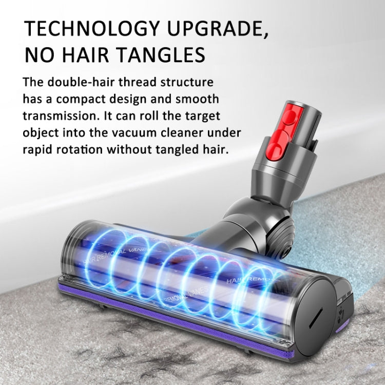 For Dyson V7 / V8 / V10 / V11 Vacuum Cleaner Soft Velvet Roller Direct Drive Brush Head - For Dyson Accessories by PMC TechLife | Online Shopping South Africa | PMC TechLife | Buy Now Pay Later Mobicred