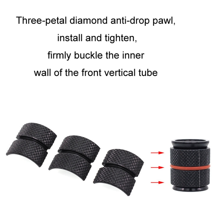 Bicycle Front Fork Headset Expansion Sunflower Core Screw(28.6MM) - Screws by PMc TechLife | Online Shopping South Africa | PMc TechLife | Buy Now Pay Later Mobicred