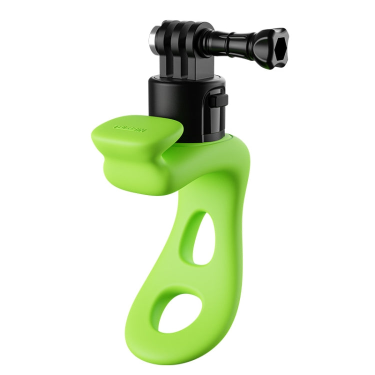 TELESIN TLQ-005 Elastic Quick Release Stand Multi-functional Fixed Silicone Strap Accessories(Green) - Holder by TELESIN | Online Shopping South Africa | PMC Jewellery | Buy Now Pay Later Mobicred