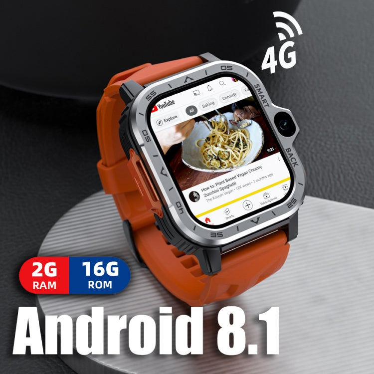 LOKMAT APPLLP 4 MAX 2.02-inch Android 8.1 Full Network Wifi Card Bluetooth Smart Watch(Navy Blue) - free shipping - PMC TechLife - Order now!