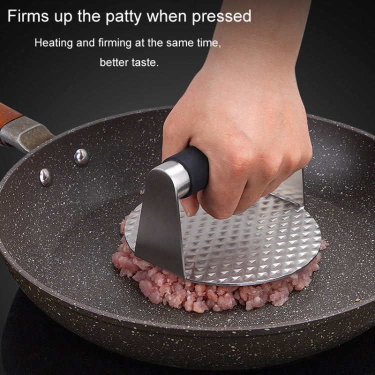 304 Stainless Steel Round Meat Patty Press Tool Kitchen Supplies Burger Presser - Gadgets by PMC Jewellery | Online Shopping South Africa | PMC Jewellery | Buy Now Pay Later Mobicred