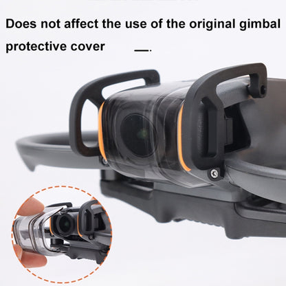 For DJI Avata 2 CQT Aluminum Alloy Drone Gimbal Lens Anti-collision Bumper(Black) -  by CQT | Online Shopping South Africa | PMC Jewellery | Buy Now Pay Later Mobicred