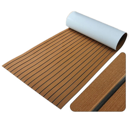 240x45x0.6cm Yacht RV Modification Imitation Teak Floor EVA Anti-slip Mat - Floor Mats by PMC Jewellery | Online Shopping South Africa | PMC Jewellery | Buy Now Pay Later Mobicred