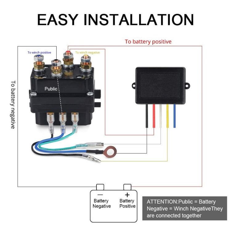 Wireless Remote Control SUV Truck Electric Winch, Model: 213X2 - Relays by PMC Jewellery | Online Shopping South Africa | PMC Jewellery | Buy Now Pay Later Mobicred