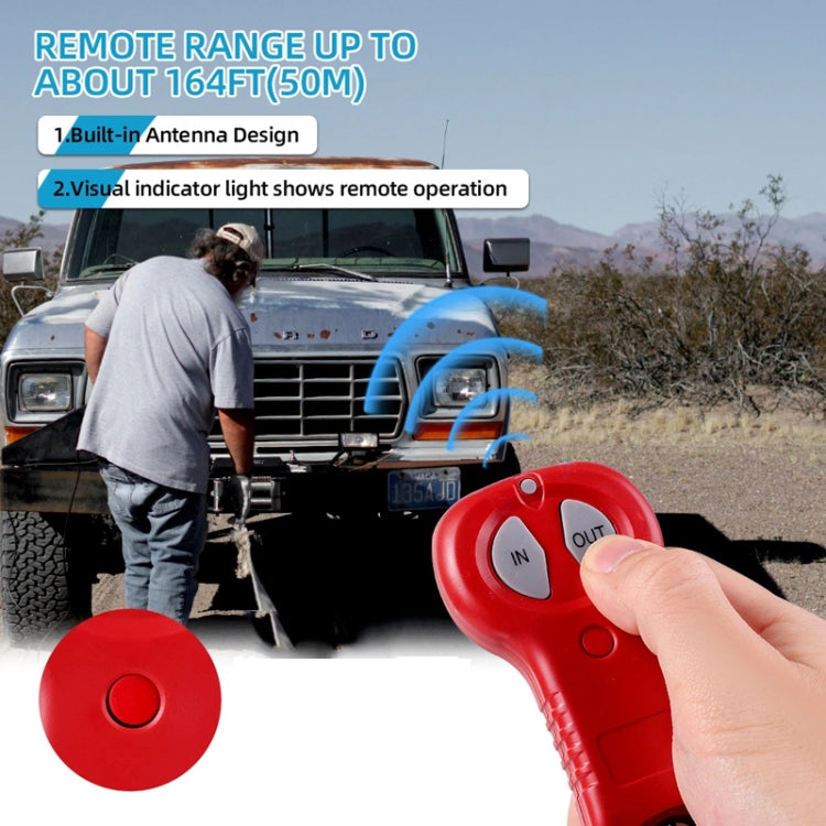 Wireless Remote Control SUV Truck Electric Winch, Model: 213X2 - Relays by PMC Jewellery | Online Shopping South Africa | PMC Jewellery | Buy Now Pay Later Mobicred