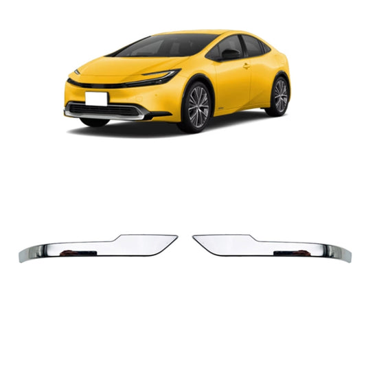 For Toyota 2023 Prius 60 Series Reversing Mirror Bumper Trims(Electroplated Mirror) - Decorative Strip by PMC Jewellery | Online Shopping South Africa | PMC Jewellery | Buy Now Pay Later Mobicred