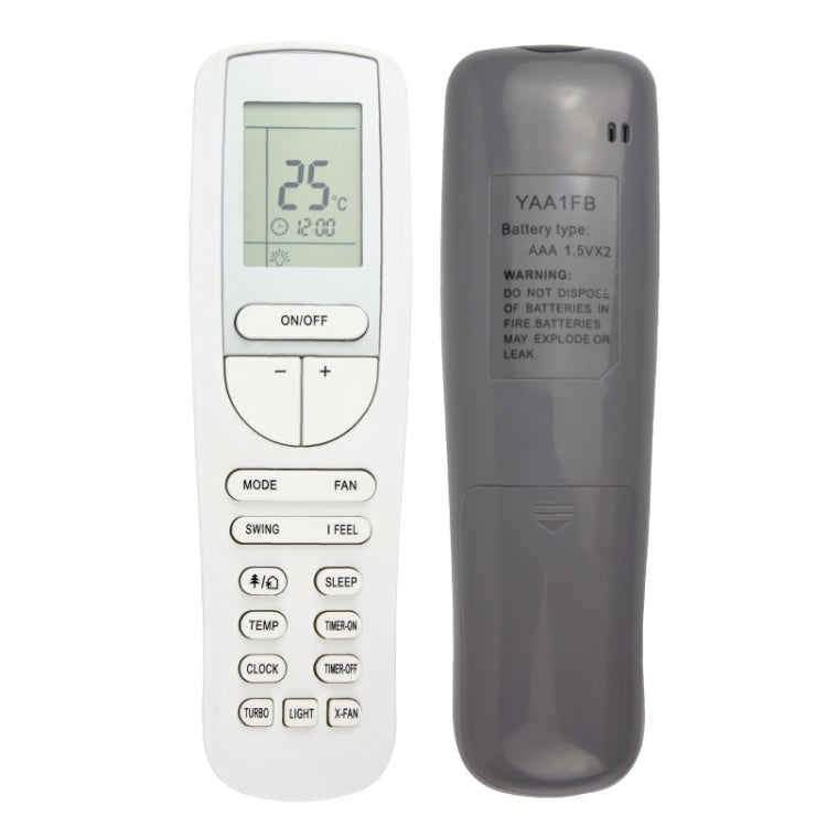 For GREE Air Conditioner YAA1FB Remote Control Replacement Parts - Air-Conditioner by PMc TechLife | Online Shopping South Africa | PMc TechLife | Buy Now Pay Later Mobicred