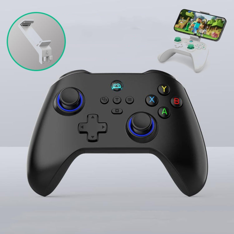 Z03 Wireless Bluetooth Game Controller For Switch / IOS / Android / PC / PS3 / PS4, Spec: Black+Bracket - Gamepads by PMC Jewellery | Online Shopping South Africa | PMC Jewellery | Buy Now Pay Later Mobicred