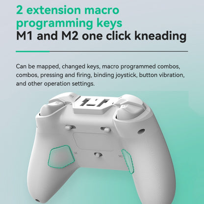 Z03 Wireless Bluetooth Game Controller For Switch / IOS / Android / PC / PS3 / PS4, Spec: Star White+Bracket - Gamepads by PMC Jewellery | Online Shopping South Africa | PMC Jewellery | Buy Now Pay Later Mobicred