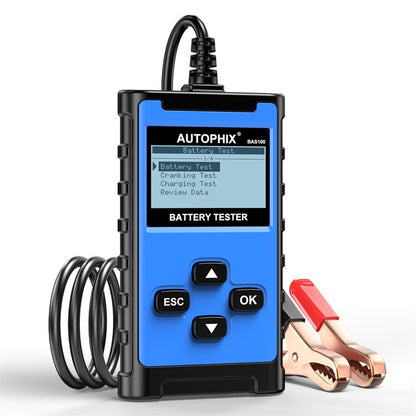 AUTOPHIX BAS100 12V / 24V 100-2000CCA Car Battery Test Analyzer - Electronic Test by AUTOPHIX | Online Shopping South Africa | PMC Jewellery | Buy Now Pay Later Mobicred