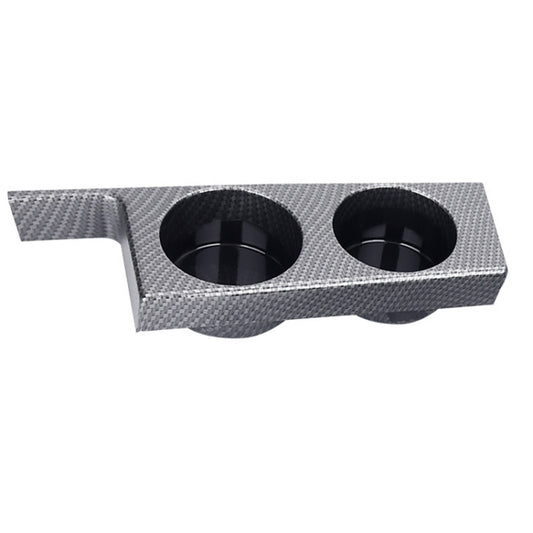 For BMW 5 Series E39/528i/530i/M5 Left-hand Drive Car Central Control Cup Holder, Color: Carbon Grain - Car Drink Holders by PMC Jewellery | Online Shopping South Africa | PMC Jewellery | Buy Now Pay Later Mobicred