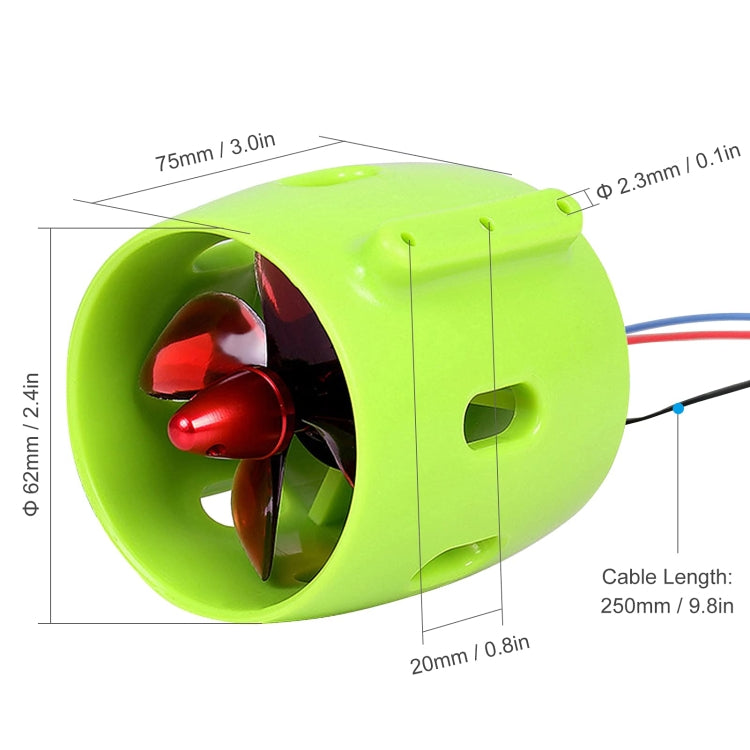 12-24V Ship Model Underwater Propeller Underwater Robot ROV Waterproof Brushless Motor(CW) - Marine Accessories & Parts by PMC TechLife | Online Shopping South Africa | PMC TechLife | Buy Now Pay Later Mobicred