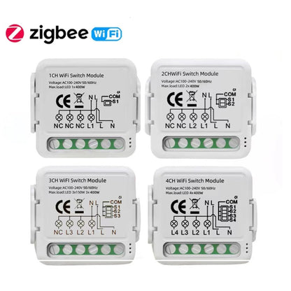 2CH Zigbee Smart Switch Module For Alexa / Google Home / Tuya Smart Life APP - Smart Switch by PMC Jewellery | Online Shopping South Africa | PMC Jewellery | Buy Now Pay Later Mobicred