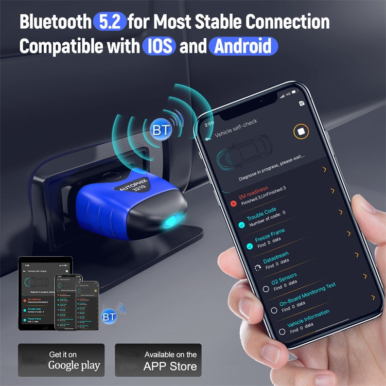 AUTOPHIX 3610 Bluetooth Car Full System Diagnostic Scanner For VW / AUDI / SKODA / SEAT - Electronic Test by AUTOPHIX | Online Shopping South Africa | PMC Jewellery | Buy Now Pay Later Mobicred