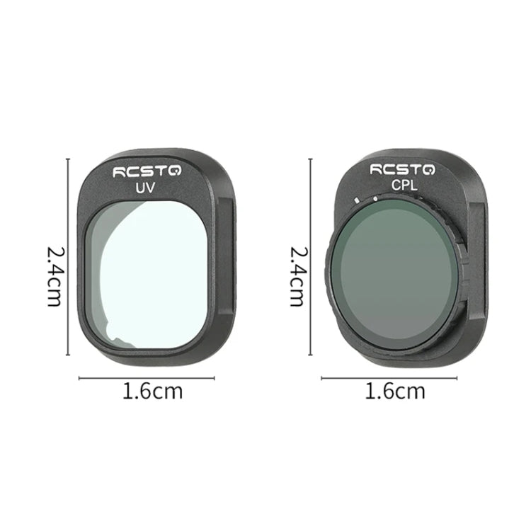 For DJI Mini 4 Pro RCSTQ Filter HD Protective Mirror Drone Accessories, Style: UV - Mavic Lens Filter by RCSTQ | Online Shopping South Africa | PMC Jewellery | Buy Now Pay Later Mobicred