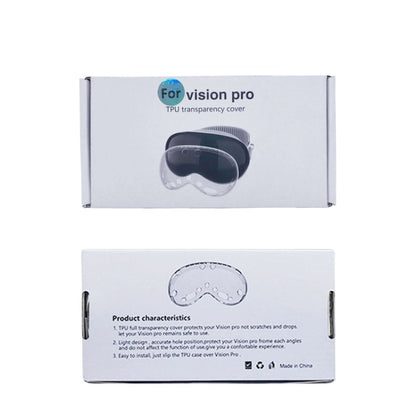 For Apple Vision Pro 4 In 1 Kit Lens Cover Battery Protection Case Accessories, Spec: A Style White Gray - VR Accessories by PMC Jewellery | Online Shopping South Africa | PMC Jewellery | Buy Now Pay Later Mobicred