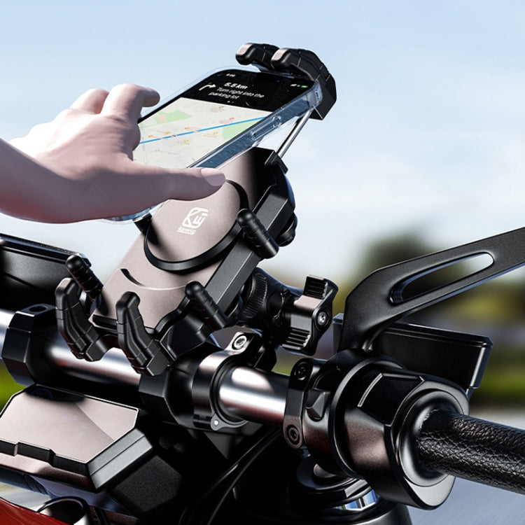 Kewig Motorcycle Octopus Holder Anti-Theft Motorcycle Cell Phone Mounts, Model: M26-C8 - Holder by Kewig | Online Shopping South Africa | PMC Jewellery | Buy Now Pay Later Mobicred