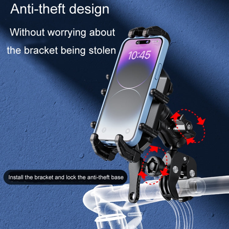 Kewig Motorcycle Octopus Holder Anti-Theft Motorcycle Cell Phone Mounts, Model: M26-C5 - Holder by Kewig | Online Shopping South Africa | PMC Jewellery | Buy Now Pay Later Mobicred