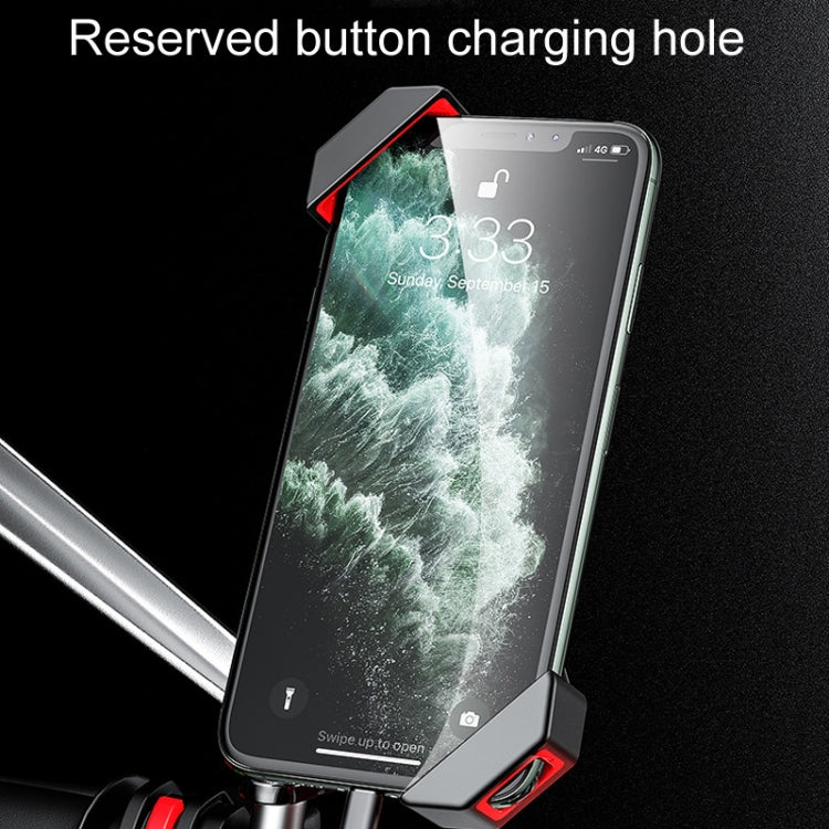 Kewig Bicycle 2 Claws Navigation Bracket Outdoor Cycling Cell Phone Holder With Safety Lock, Model: M12-A - Holder by Kewig | Online Shopping South Africa | PMC Jewellery | Buy Now Pay Later Mobicred