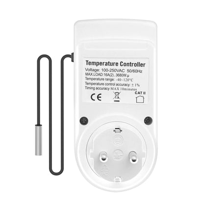 Intelligent Digital Thermostat Countdown Temperature Control Switch Socket Timing Temperature Controller(EU) - Smart Socket by PMC Jewellery | Online Shopping South Africa | PMC Jewellery | Buy Now Pay Later Mobicred