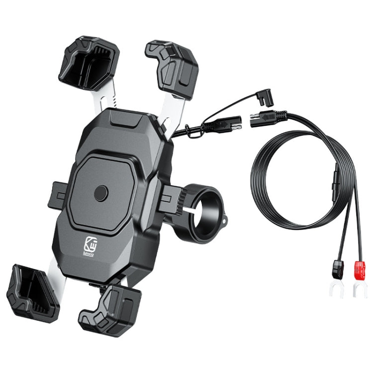 Kewig Motorcycle Navigation Phone Holder Outdoor Riding Charging Bracket, Model: M11-G2-A1 - Holder by Kewig | Online Shopping South Africa | PMC Jewellery | Buy Now Pay Later Mobicred