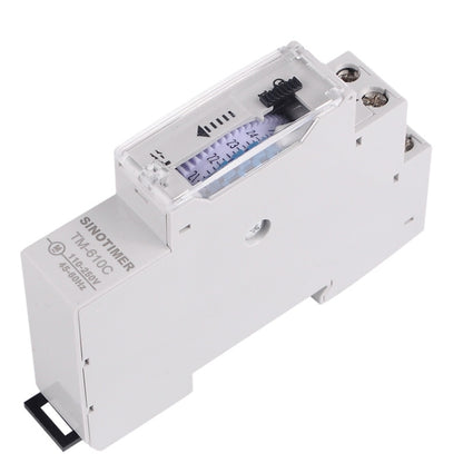 SINOTIMER  TM610C 110-250V 16A Quartz Mechanical Timer 24 Hours Programmable Din Rail Relay - Switch by SINOTIMER | Online Shopping South Africa | PMC Jewellery | Buy Now Pay Later Mobicred