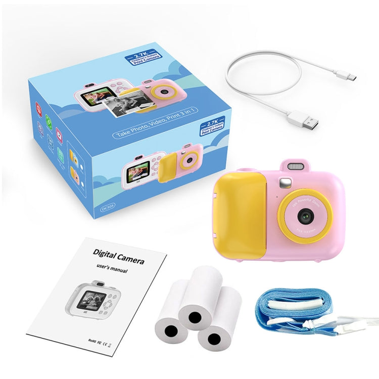 2.4-Inch Smart Digital Kids Thermal Printing Camera With Printing Paper, Color: 503AF Blue Focus - Children Cameras by PMC Jewellery | Online Shopping South Africa | PMC Jewellery | Buy Now Pay Later Mobicred