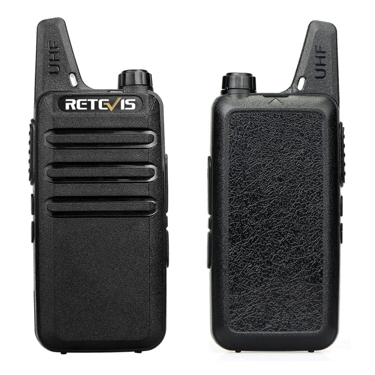 RETEVIS RT22 Hotel Mini Charging Two-Way Wireless Intercom Walkie Talkie(US Frequency with Plug) - Handheld Walkie Talkie by RETEVIS | Online Shopping South Africa | PMC Jewellery | Buy Now Pay Later Mobicred