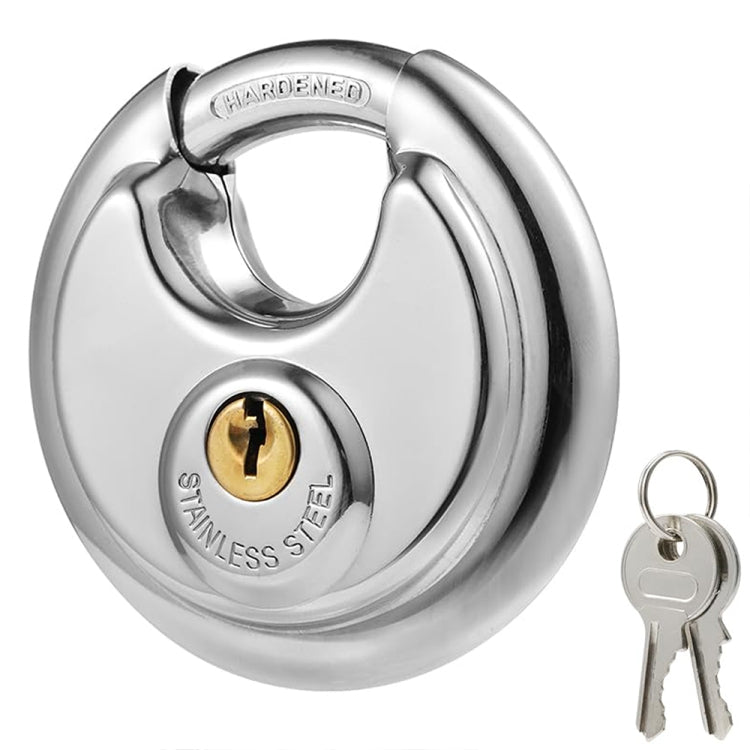 80mm Household Anti-Theft Rust-Proof And Waterproof Pure Copper Core Round Padlock - Padlocks by PMc TechLife | Online Shopping South Africa | PMc TechLife | Buy Now Pay Later Mobicred