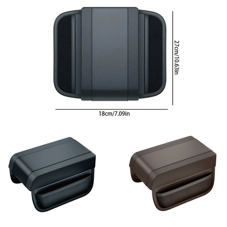 Car Armrest Box Heightening Pad Memory Foam Elbow Support(Black) - Stowing Tidying by PMC TechLife | Online Shopping South Africa | PMC TechLife | Buy Now Pay Later Mobicred