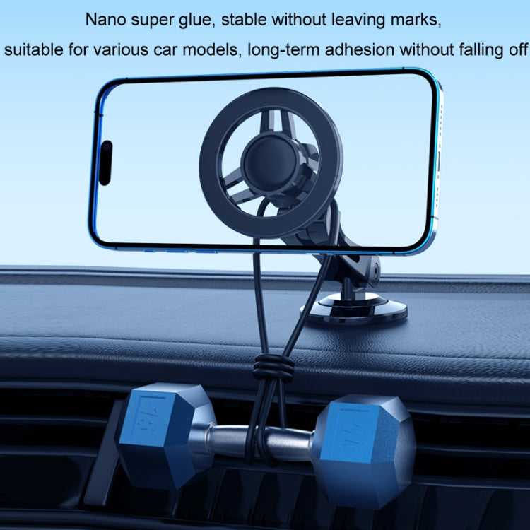 Magsafe Car Magnetic Rotating Adjustable Mobile Phone Holder(Orange) - Car Holders by PMC Jewellery | Online Shopping South Africa | PMC Jewellery | Buy Now Pay Later Mobicred