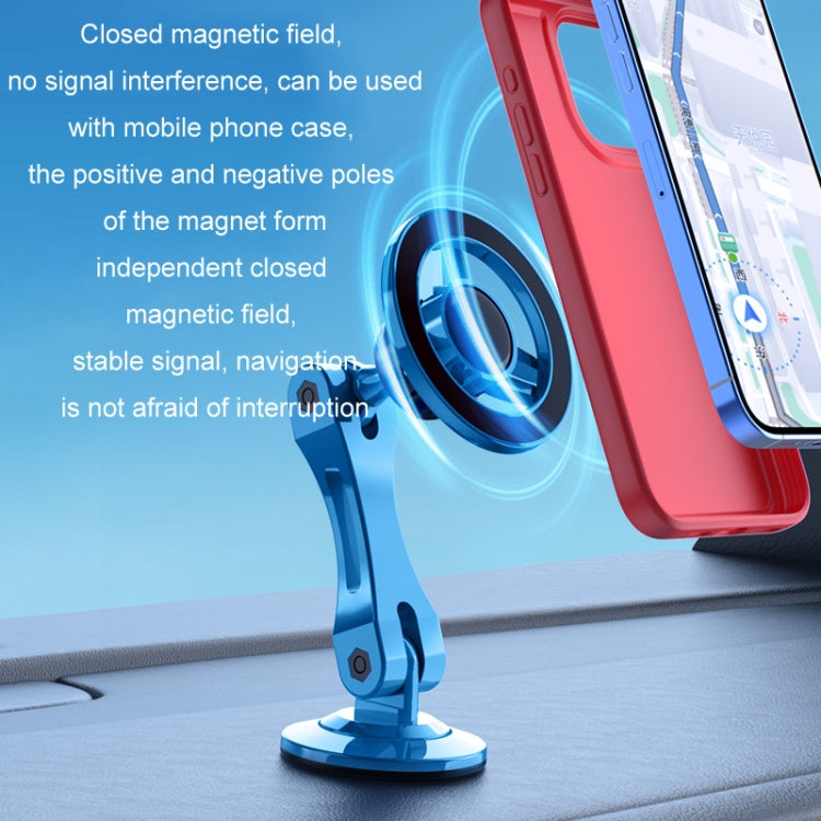 Magsafe Car Magnetic Rotating Adjustable Mobile Phone Holder(Black) - Car Holders by PMC Jewellery | Online Shopping South Africa | PMC Jewellery | Buy Now Pay Later Mobicred