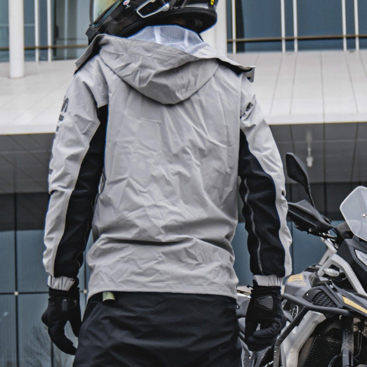 SULAITE Outdoor Motorcycle Riding Full Body Split Raincoat Suit, Size: M(Gray) - free shipping - PMC TechLife - Order now!
