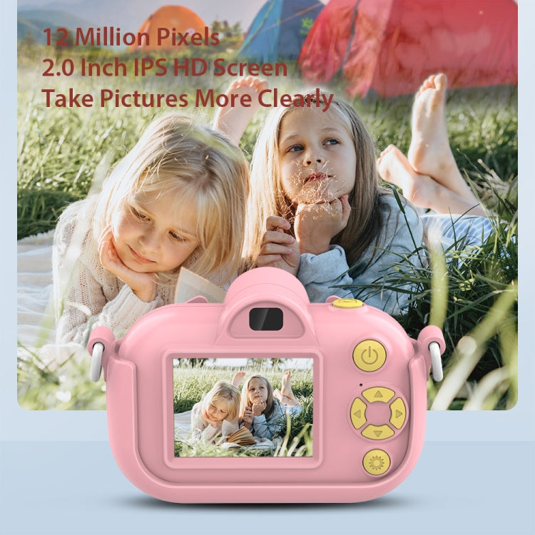 DC501 2.0-Inch 4X Zoom HD Digital Camera Mini Children Photography Camera, Color: Blue+32G - Children Cameras by PMC Jewellery | Online Shopping South Africa | PMC Jewellery | Buy Now Pay Later Mobicred