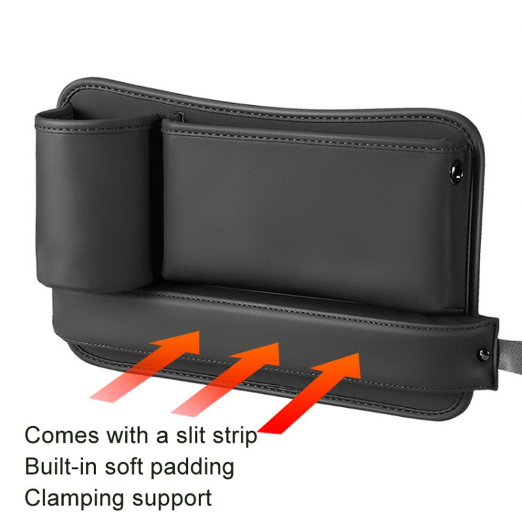 Car Seam Organizer Multi-functional Car Seat Center Control Universal Seat Seam Storage Box, Color: Black Driver Seat - Stowing Tidying by PMC Jewellery | Online Shopping South Africa | PMC Jewellery | Buy Now Pay Later Mobicred