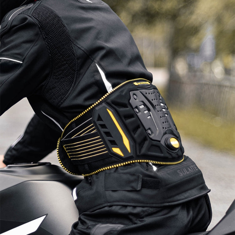 SULAITE Motorcycle Riding Breathable Anti-Fall Belt, Color: Yellow S/M - Protective Gear by SULAITE | Online Shopping South Africa | PMC Jewellery | Buy Now Pay Later Mobicred