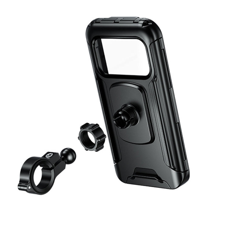 Motorcycle Waterproof Box Outdoor Cycling Mobile Phone Holder(M18L-B1) - Holder by PMC Jewellery | Online Shopping South Africa | PMC Jewellery | Buy Now Pay Later Mobicred