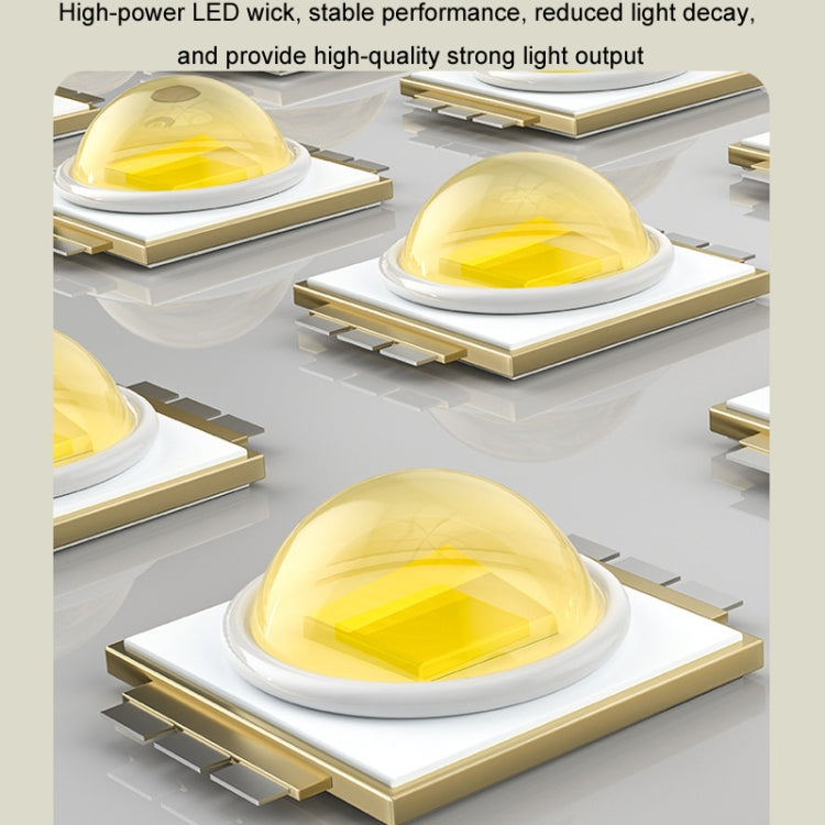 Mini Type-C Rechargeable Outdoor Keychain Light Flashlight(Lamp Head Rotatable Black) - Mini Flashlight by PMc TechLife | Online Shopping South Africa | PMc TechLife | Buy Now Pay Later Mobicred